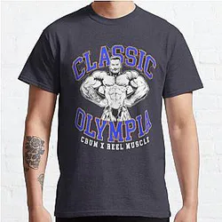 Chris Bumstead T-Shirts - Cbum X Reel Muscle     Classic T-Shirt RB2801