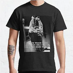 Chris Bumstead T-Shirts - Chris Bumstead - CBUM Bodybuilding GYM motivation Classic T-Shirt RB2801