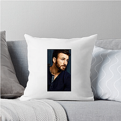 Chris Evans has a charismatic on-screen presence Chris Evans Pillows Cover
