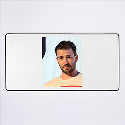 Chris Evans is a prominent figure in Hollywood Chris Evans Mouse Pads