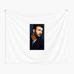 Chris Evans has a charismatic on-screen presence Chris Evans Tapestries