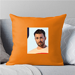 Chris Evans is a prominent figure in Hollywood Chris Evans Pillows Cover