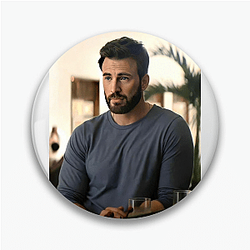 Chris Evans also starred in the film Knives Out Chris Evans Pins