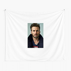 Chris Evans starred in the MCU films Chris Evans Tapestries