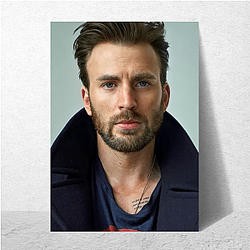 Chris Evans starred in the MCU films Chris Evans Posters