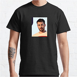 Chris Evans is a prominent figure in Hollywood Chris Evans T-Shirts