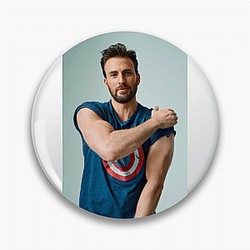 Chris Evans first played Captain America in 2011 Chris Evans Pins