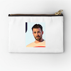 Chris Evans is a prominent figure in Hollywood Chris Evans Zipper Pouches
