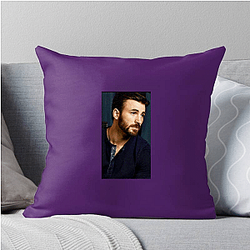 Chris Evans has a charismatic on-screen presence Chris Evans Pillows Cover