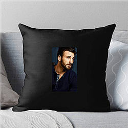 Chris Evans has a charismatic on-screen presence Chris Evans Pillows Cover