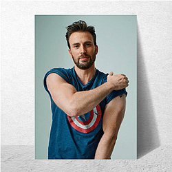 Chris Evans first played Captain America in 2011 Chris Evans Posters