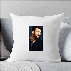 Chris Evans has a charismatic on-screen presence Chris Evans Pillows Cover
