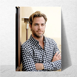 Chris Pine also starred in the film Wonder Woman Chris Pine Posters