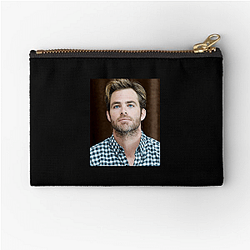 Chris Pine is known for his charismatic roles Chris Pine Zipper Pouches