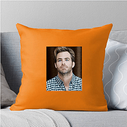 Chris Pine is known for his charismatic roles Chris Pine Pillows Cover
