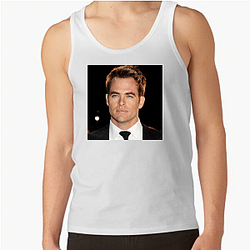 Chris Pine is from Los Angeles, California Chris Pine Tank Tops