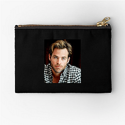 Chris Pine is known for his role as Captain Kirk Chris Pine Zipper Pouches
