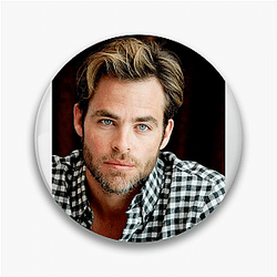 Chris Pine is known for his role as Captain Kirk Chris Pine Pins