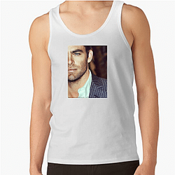 Chris Pine's role was Steve Trevor in the film Chris Pine Tank Tops