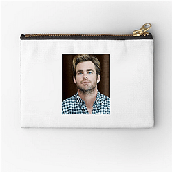 Chris Pine is known for his charismatic roles Chris Pine Zipper Pouches