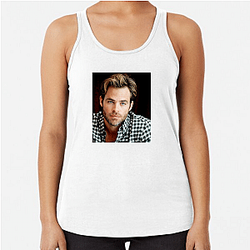 Chris Pine is known for his role as Captain Kirk Chris Pine Tank Tops