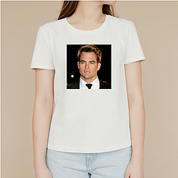 Chris Pine is from Los Angeles, California Chris Pine T-Shirts