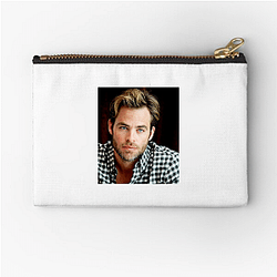 Chris Pine is known for his role as Captain Kirk Chris Pine Zipper Pouches
