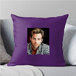 Chris Pine is known for his role as Captain Kirk Chris Pine Pillows Cover