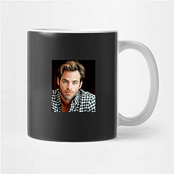 Chris Pine is known for his role as Captain Kirk Chris Pine Mugs