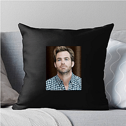 Chris Pine is known for his charismatic roles Chris Pine Pillows Cover