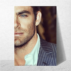 Chris Pine's role was Steve Trevor in the film Chris Pine Posters