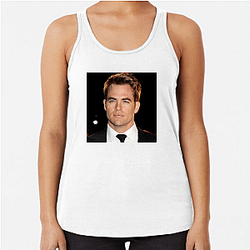 Chris Pine is from Los Angeles, California Chris Pine Tank Tops