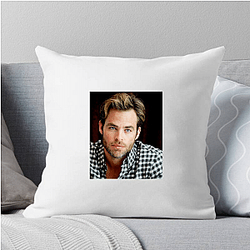 Chris Pine is known for his role as Captain Kirk Chris Pine Pillows Cover