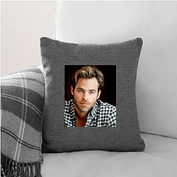 Chris Pine is known for his role as Captain Kirk Chris Pine Pillows Cover