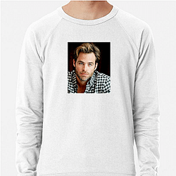 Chris Pine is known for his role as Captain Kirk Chris Pine Sweatshirts