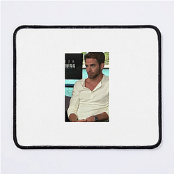 Chris Pine is also a voice actor Chris Pine Mouse Pads