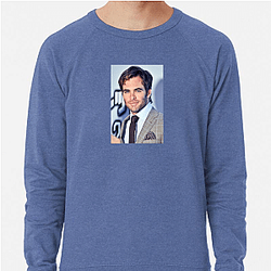 Chris Pine has a versatile acting range Chris Pine Sweatshirts