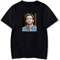 Chris Pine is known for his charismatic roles Chris Pine T-Shirts