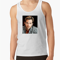 Chris Pine is known for his role as Captain Kirk Chris Pine Tank Tops