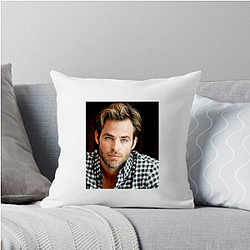 Chris Pine is known for his role as Captain Kirk Chris Pine Pillows Cover