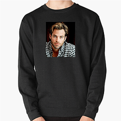 Chris Pine is known for his role as Captain Kirk Chris Pine Sweatshirts