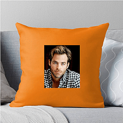 Chris Pine is known for his role as Captain Kirk Chris Pine Pillows Cover