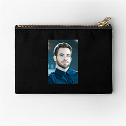 Chris Pine is an American actor Chris Pine Zipper Pouches