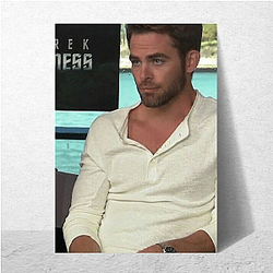 Chris Pine is also a voice actor Chris Pine Posters