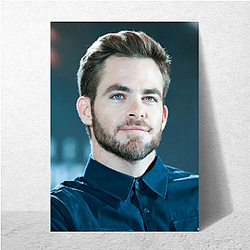 Chris Pine is an American actor Chris Pine Posters