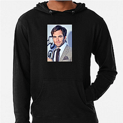 Chris Pine has a versatile acting range Chris Pine Hoodies