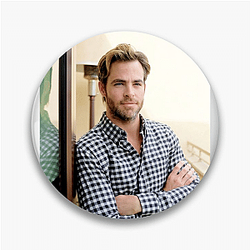 Chris Pine also starred in the film Wonder Woman Chris Pine Pins