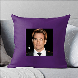 Chris Pine is from Los Angeles, California Chris Pine Pillows Cover