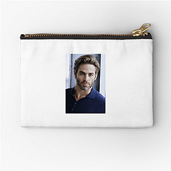 Chris Pine has appeared in various genres Chris Pine Zipper Pouches