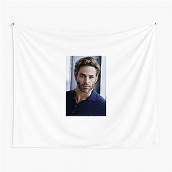 Chris Pine has appeared in various genres Chris Pine Tapestries